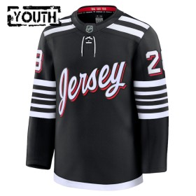 New Jersey Devils Dresy Fanatics Premium Timo Meier 2024-25 Černá Třetí - Dětské